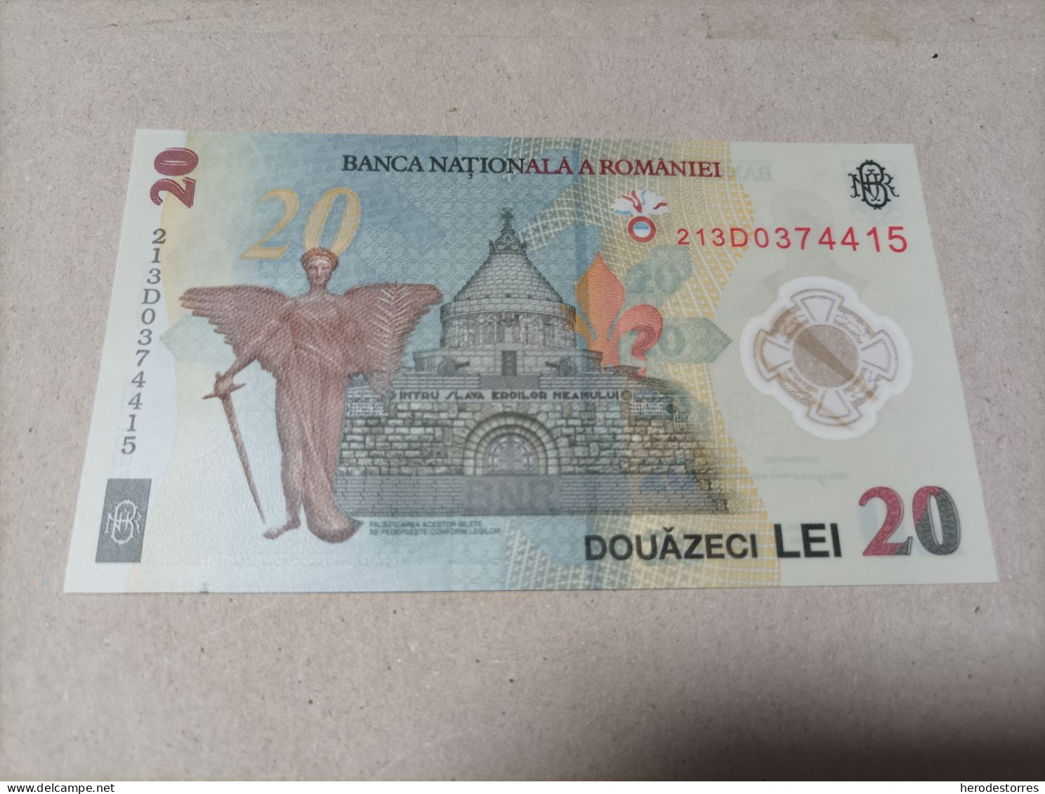 Billete De Rumania De 20 Lei, 2021, UNC - Roumanie