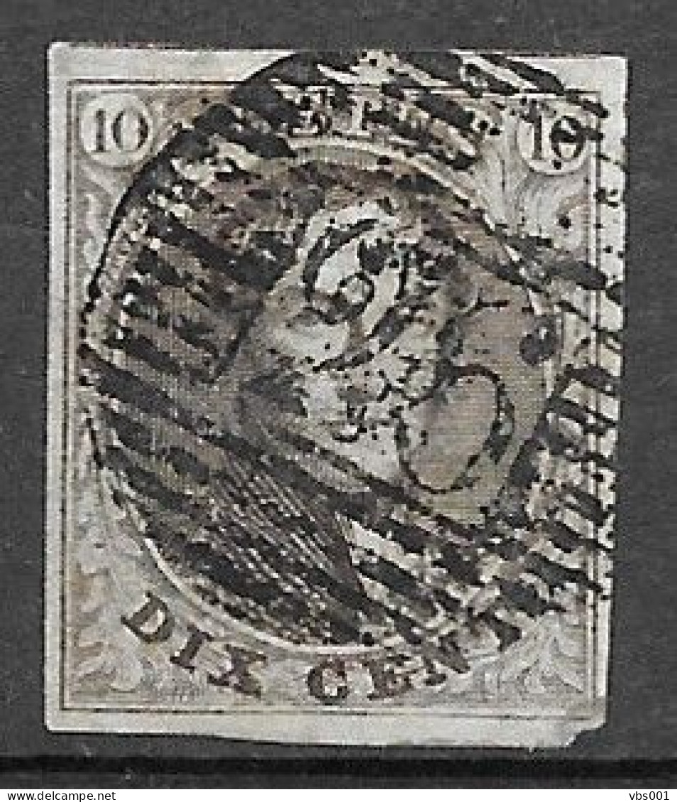 OBP10A Met 4 Randen En Met Balkstempel P26 Chatelineau (zie Scans) - 1858-1862 Medaglioni (9/12)