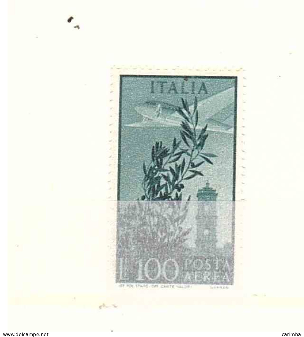 L.100 CAMPIDOGLIO FILIGRANA RUOTA - Poste Aérienne