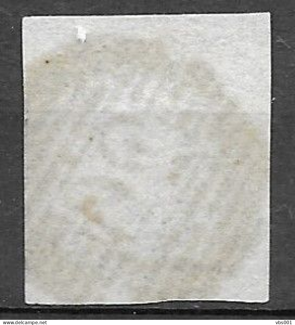 OBP10A Met 4 Randen En Met Balkstempel P26 Chatelineau (zie Scans) - 1858-1862 Medaillen (9/12)