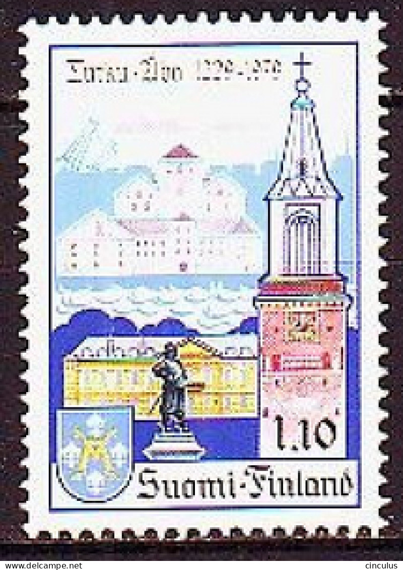 1979. Finland. 750th Anniversary Of City Of Turku (Åbo). MNH. Mi. Nr. 839 - Nuovi