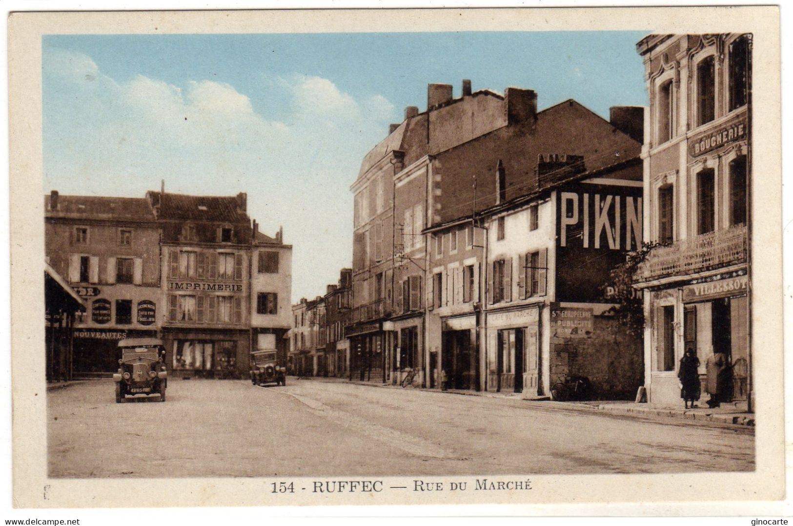 Ruffec Rue Du Marché - Ruffec