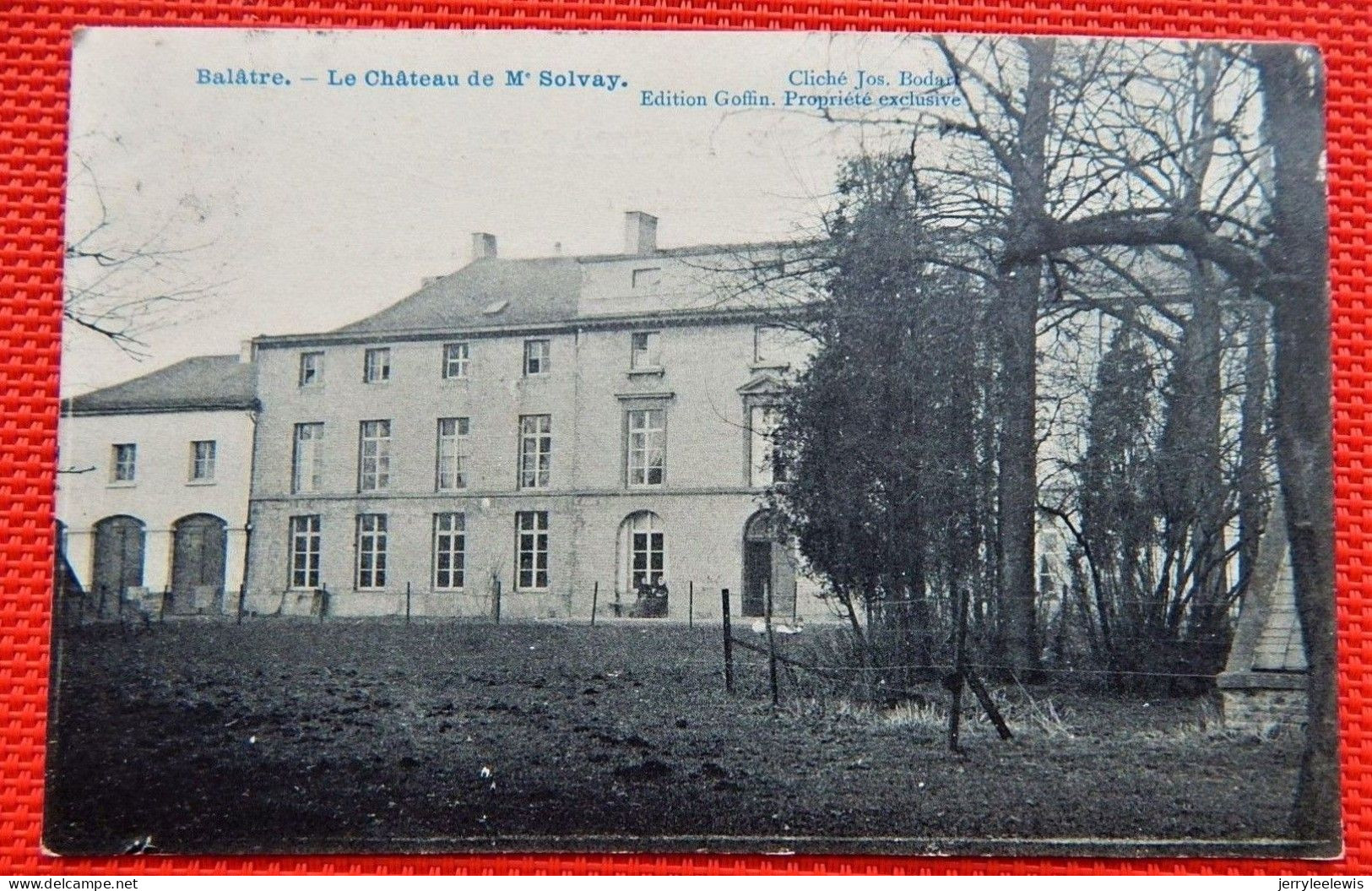 BALÂTRE   -  Le Château De Me Solvay - Jemeppe-sur-Sambre