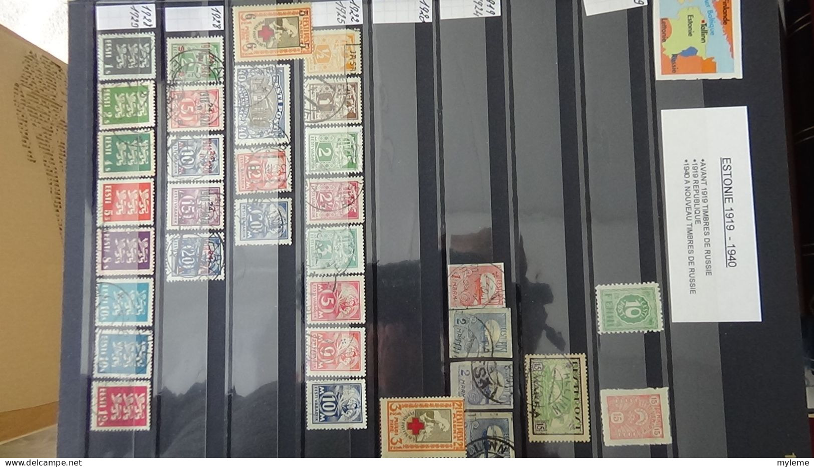 BF28 Ensemble De Timbres De Divers Pays + Mouchon N° 127 **. Cote 525 Euros - Colecciones (en álbumes)