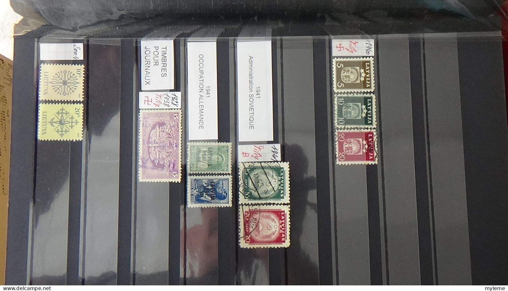 BF28 Ensemble de timbres de divers pays + Mouchon N° 127 **. Cote 525 euros