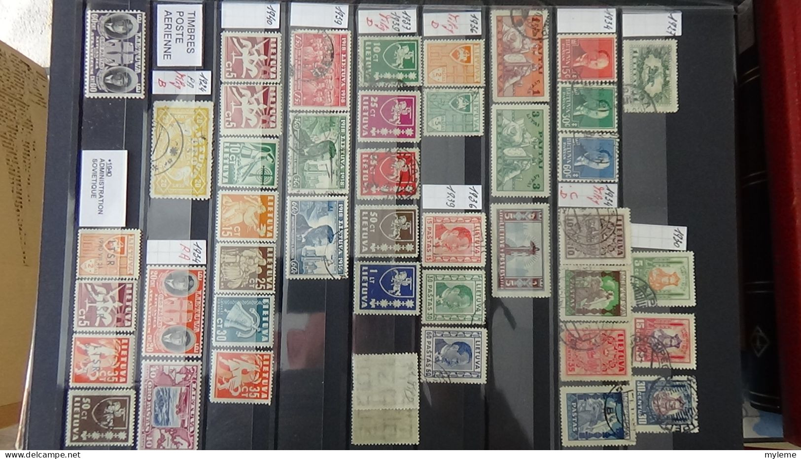 BF28 Ensemble de timbres de divers pays + Mouchon N° 127 **. Cote 525 euros