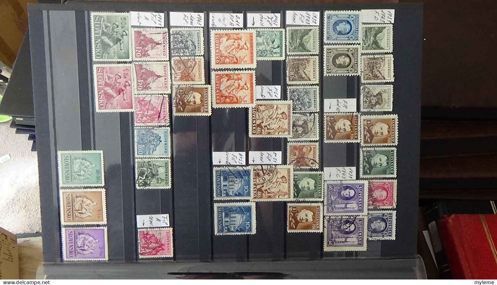 BF28 Ensemble de timbres de divers pays + Mouchon N° 127 **. Cote 525 euros