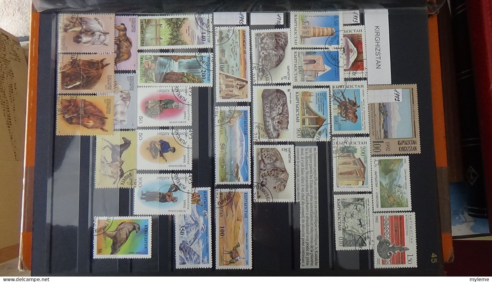 BF28 Ensemble de timbres de divers pays + Mouchon N° 127 **. Cote 525 euros