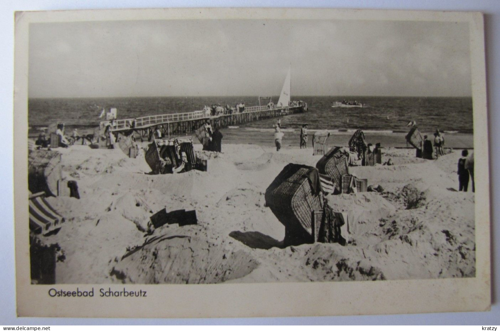 ALLEMAGNE - SCHLESWIG-HOLSTEIN - SCHARBEUTZ - Ostseebad - 1956 - Scharbeutz