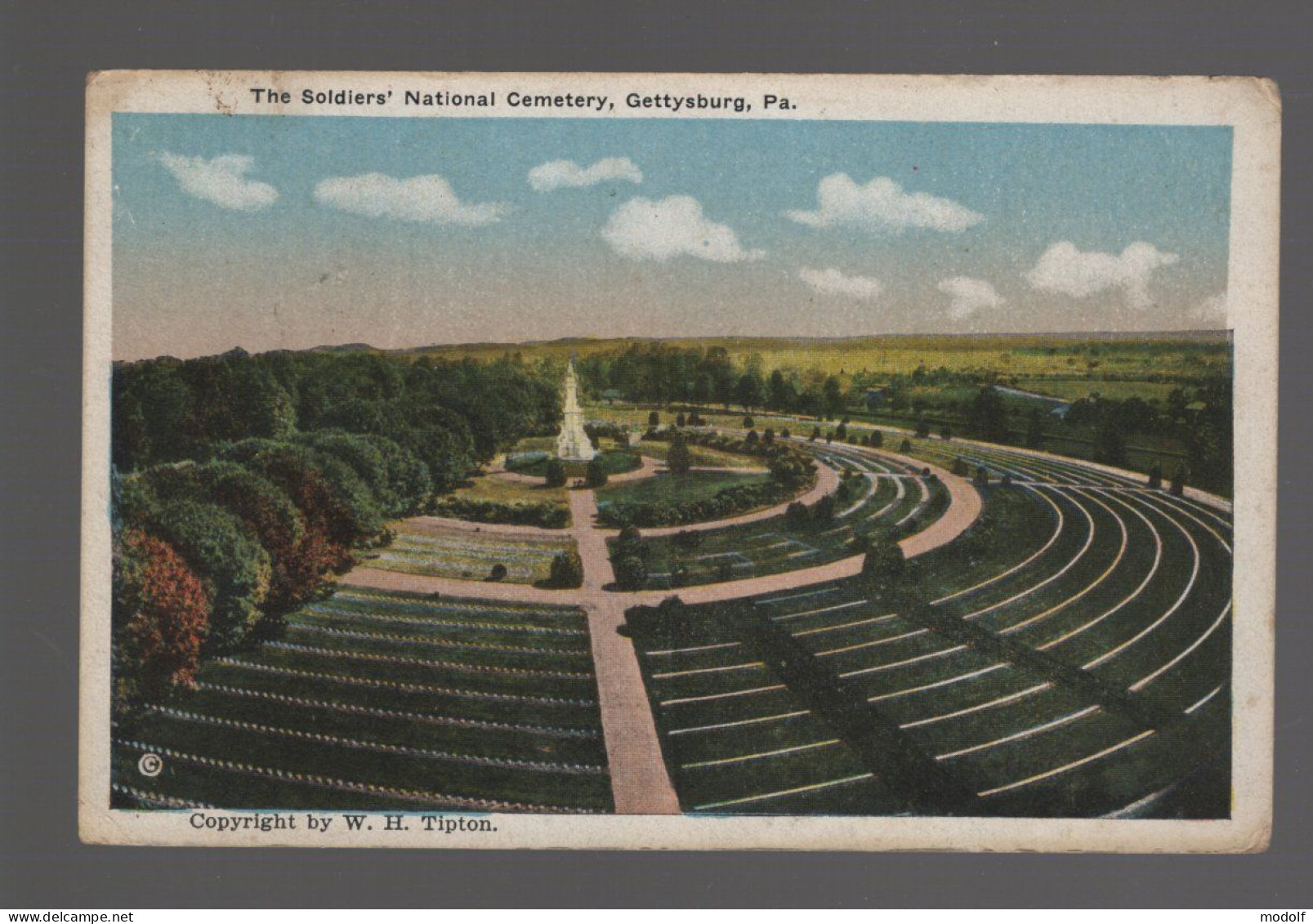 CPA - Etats-Unis - The Soldier's National Cemetery, Gettysburg, Pa. - Non Circulée - Other & Unclassified