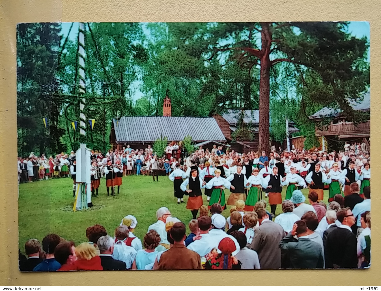 KOV 536-3 - SWEDEN, DALARNA, MIDSOMMARAFTON, NATIONAL COSTUME, FOLKLORE - Zweden