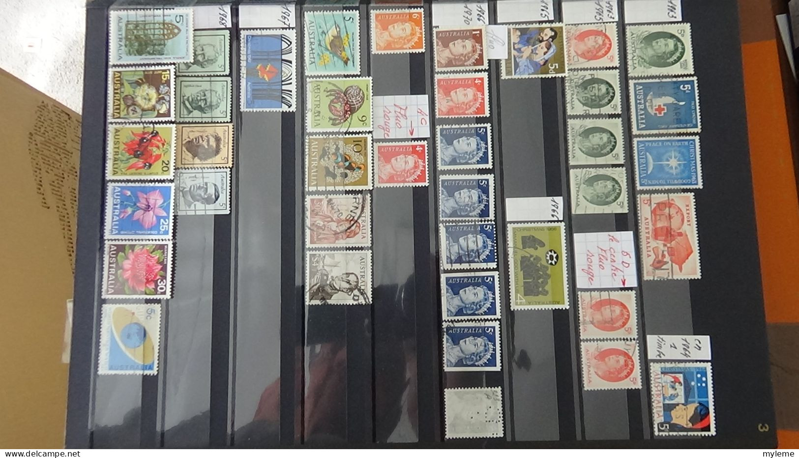 BF29 Ensemble de timbres de divers pays + Merson N° 119 + 121 + 123 **. Cote 540 euros