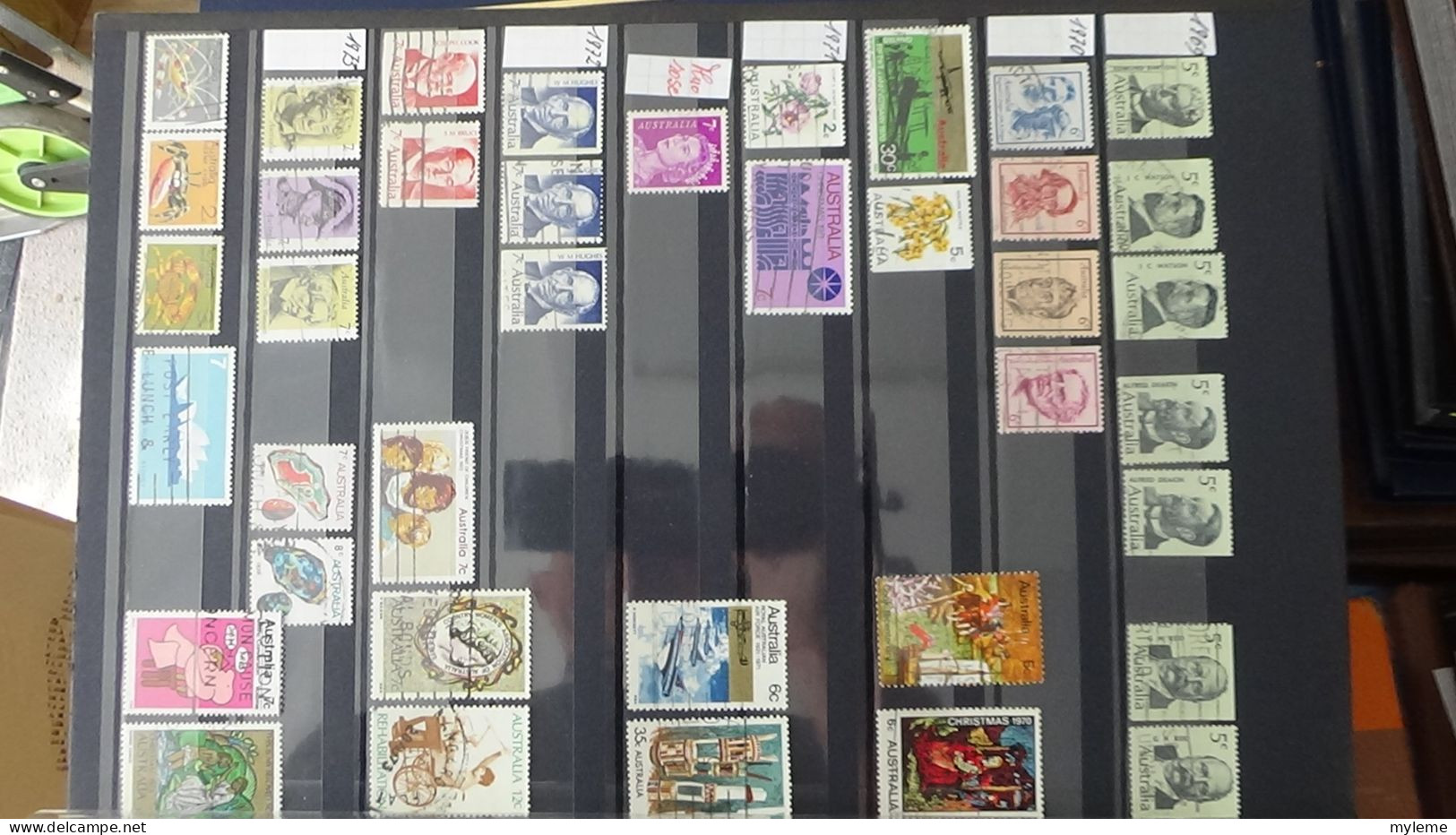 BF29 Ensemble de timbres de divers pays + Merson N° 119 + 121 + 123 **. Cote 540 euros