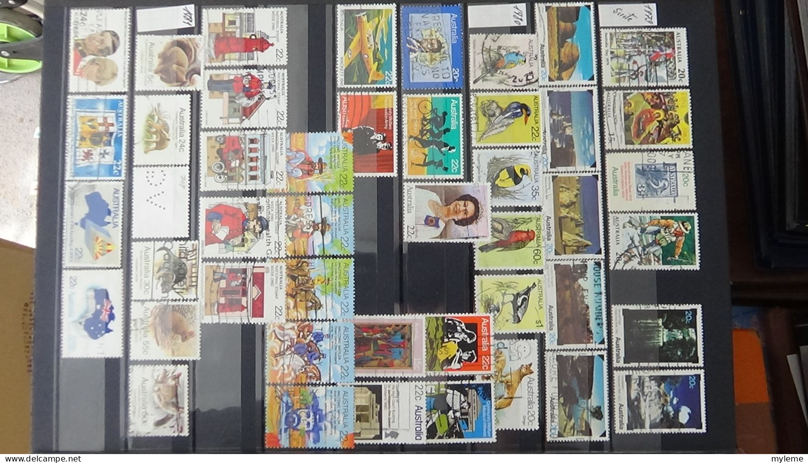 BF29 Ensemble de timbres de divers pays + Merson N° 119 + 121 + 123 **. Cote 540 euros