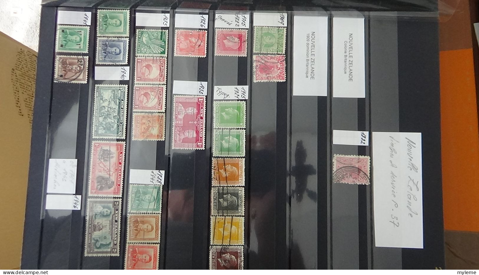 BF29 Ensemble de timbres de divers pays + Merson N° 119 + 121 + 123 **. Cote 540 euros