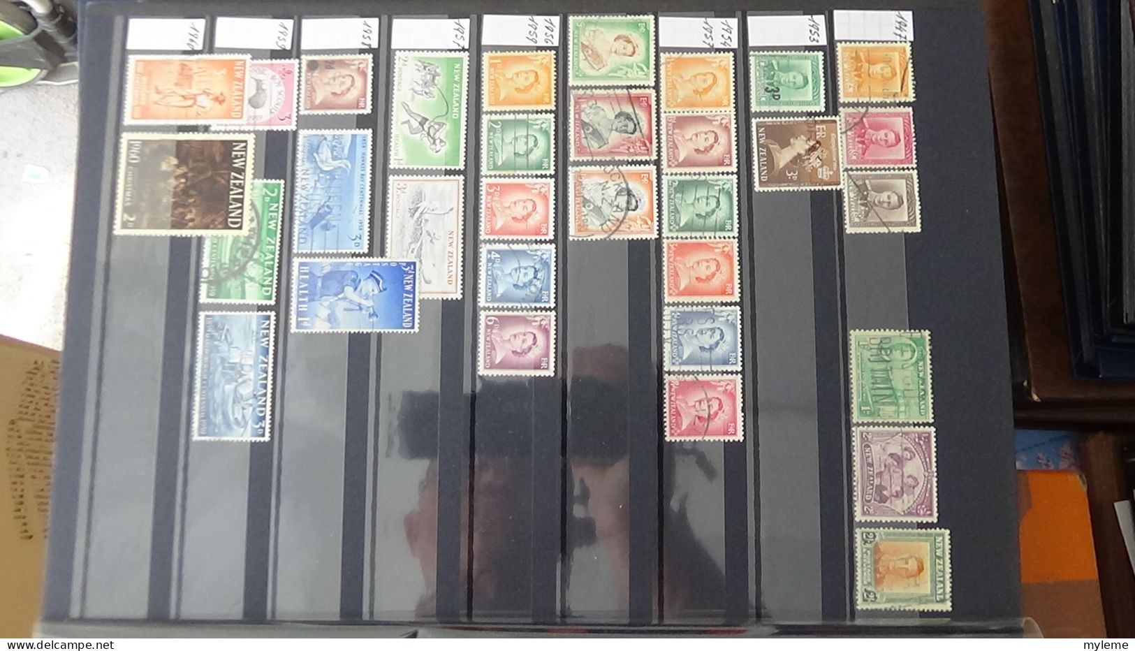 BF29 Ensemble de timbres de divers pays + Merson N° 119 + 121 + 123 **. Cote 540 euros