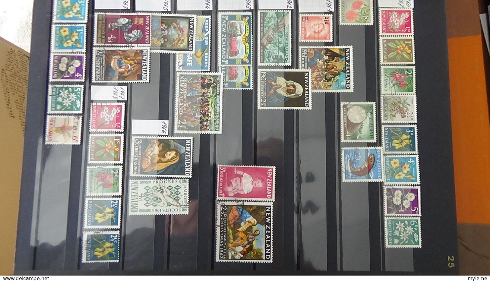 BF29 Ensemble de timbres de divers pays + Merson N° 119 + 121 + 123 **. Cote 540 euros