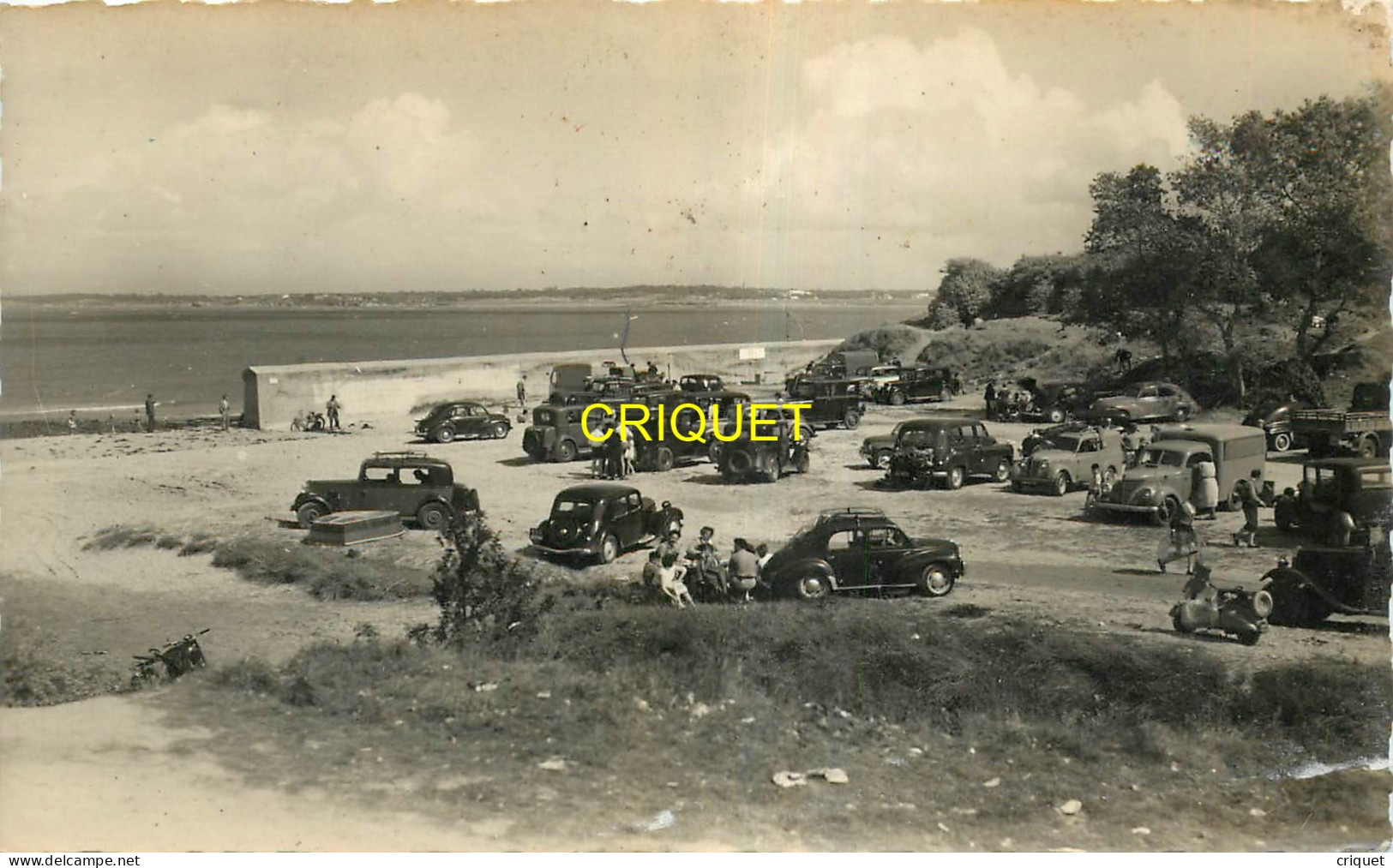 44 La Plaine Sur Mer, Port Giraud, Belles Autos Années 50, Vespa ... éd Nozais 308 - La-Plaine-sur-Mer