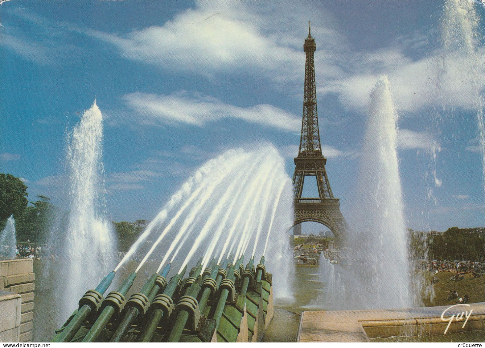 # 75000 PARIS / TOUR EIFFEL en 22 CARTES POSTALES ANCIENNES