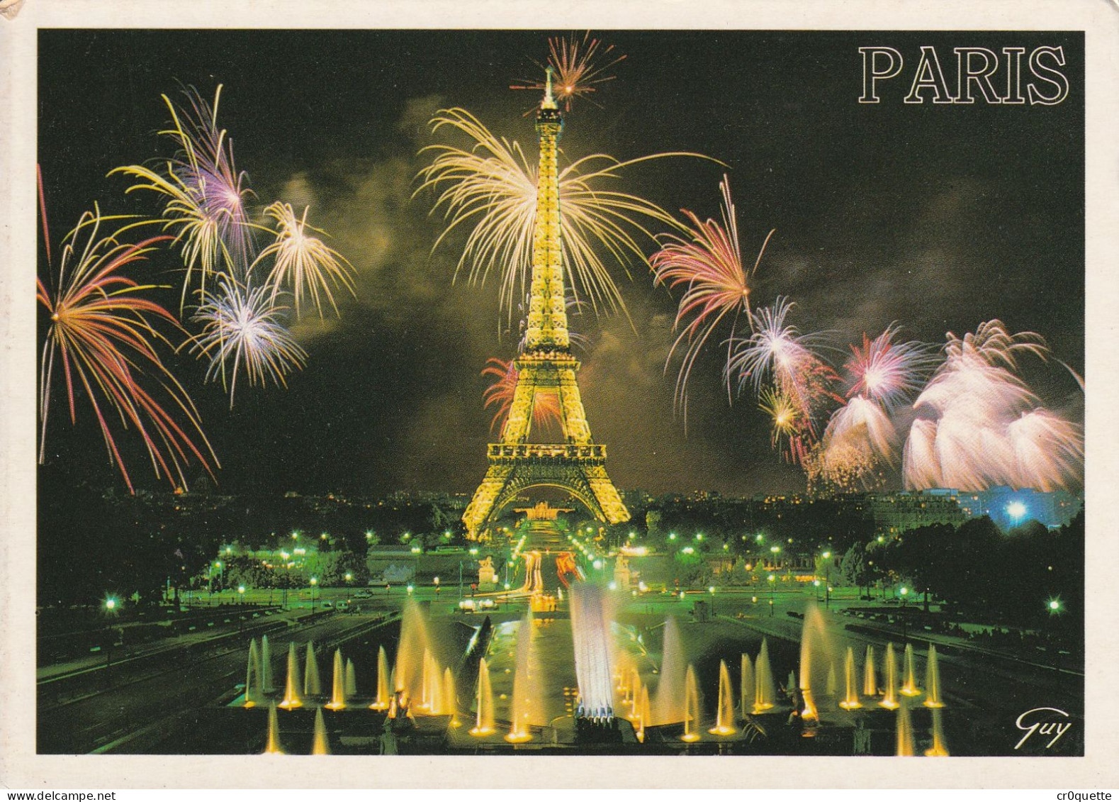 # 75000 PARIS / TOUR EIFFEL en 22 CARTES POSTALES ANCIENNES