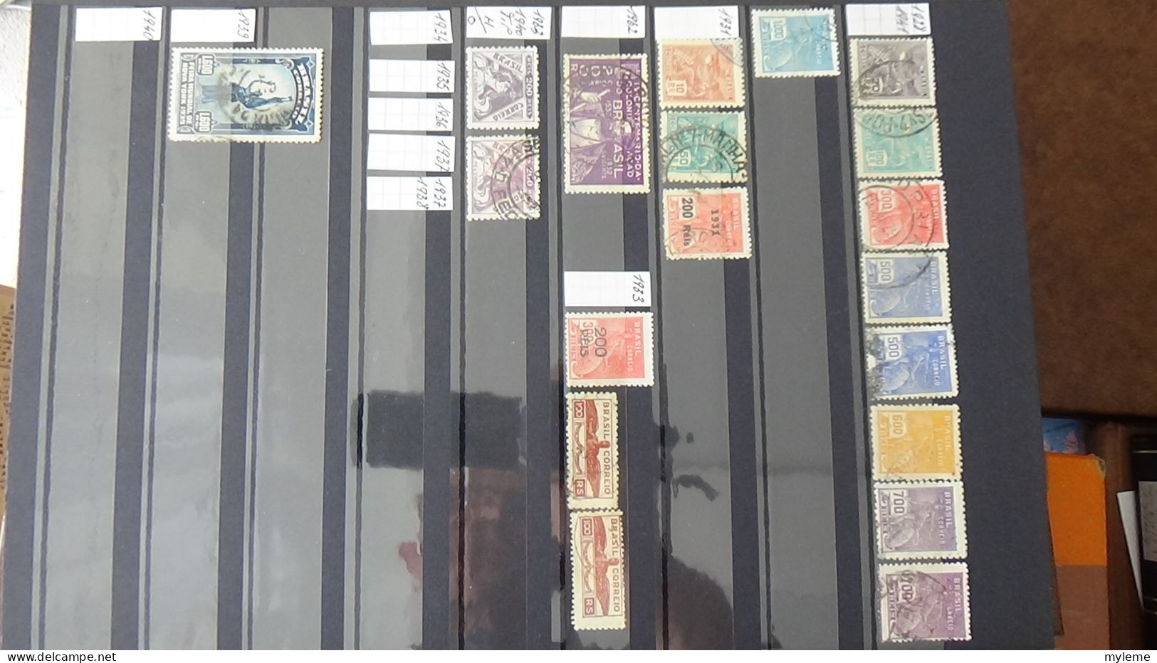 BF30 Ensemble De Timbres De Divers Pays + Merson N° 122 **.(2 Petites Pites De Rouille Au Dos) Cote 3200 Euros - Verzamelingen (in Albums)