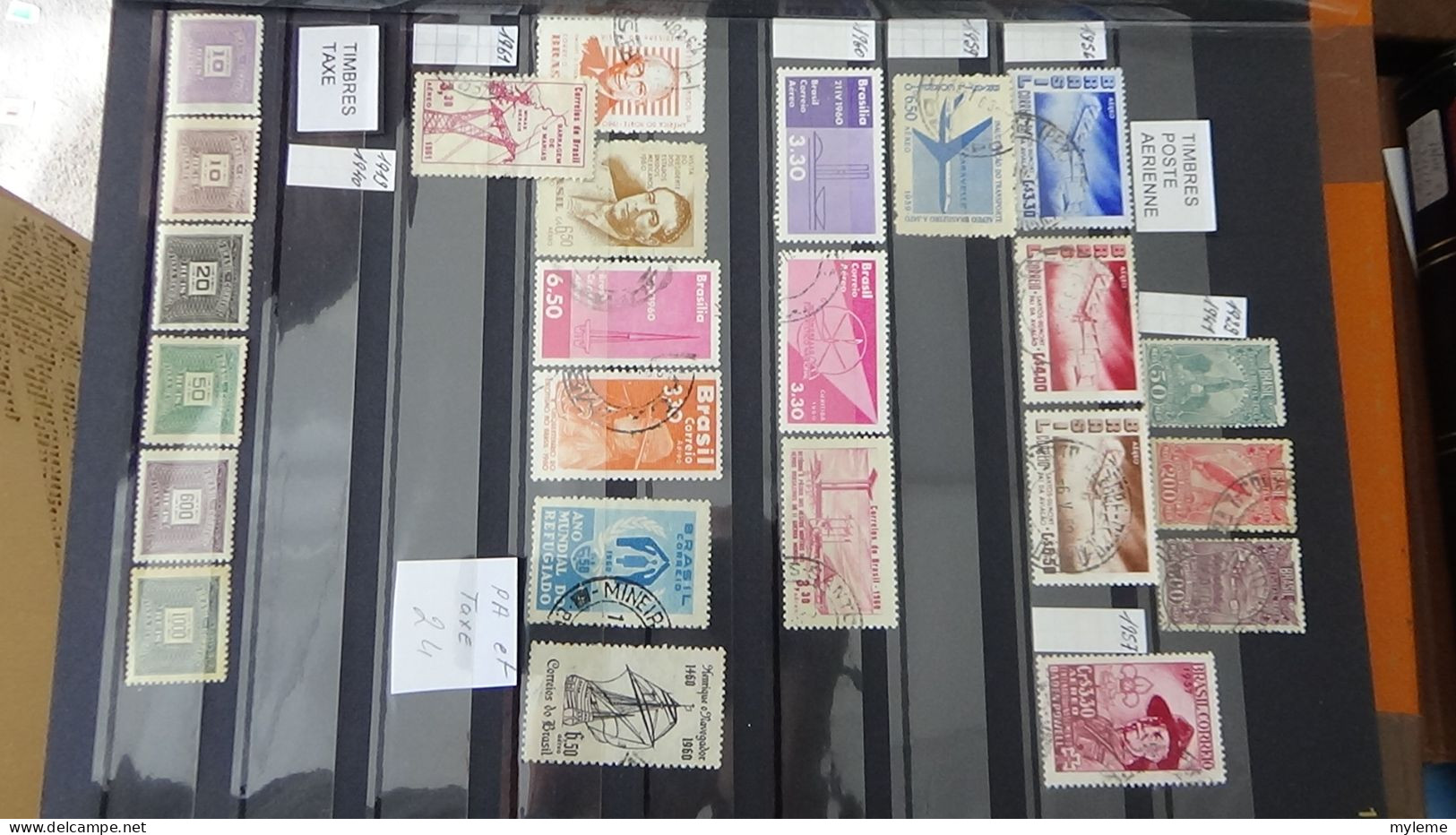 BF30 Ensemble de timbres de divers pays + Merson N° 122 **.(2 petites pites de rouille au dos) Cote 3200 euros