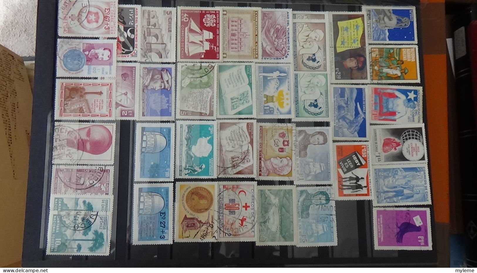 BF30 Ensemble de timbres de divers pays + Merson N° 122 **.(2 petites pites de rouille au dos) Cote 3200 euros