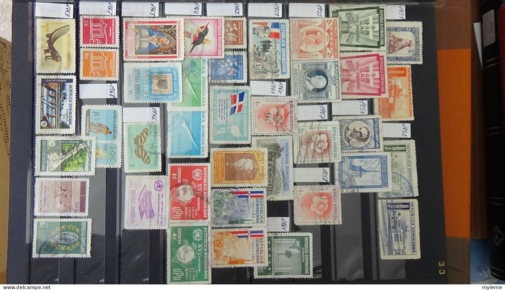 BF30 Ensemble de timbres de divers pays + Merson N° 122 **.(2 petites pites de rouille au dos) Cote 3200 euros