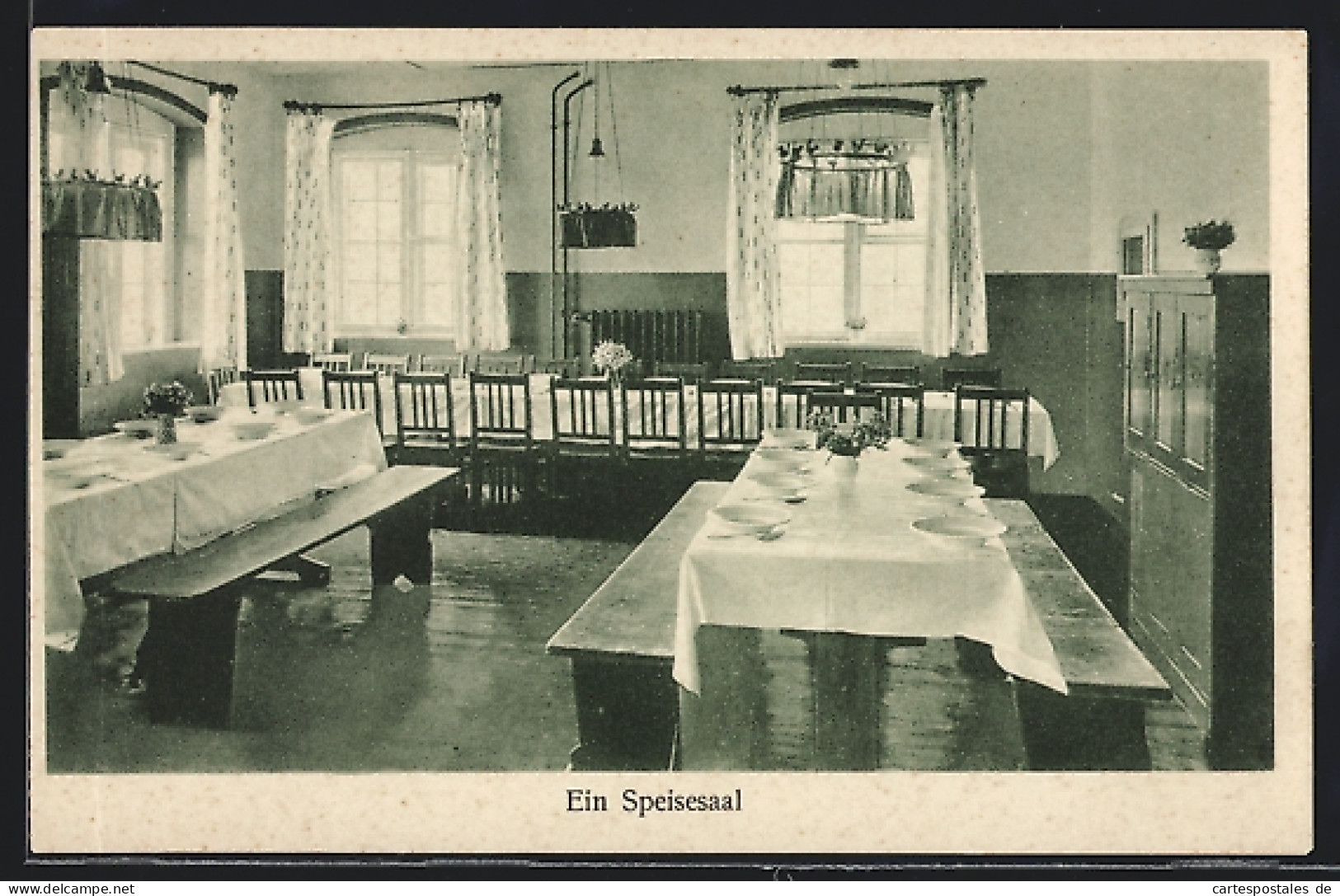 AK Johanngeorgenstadt /Sa., Speisesaal Im Rochlitzer Kinderheim  - Rochlitz