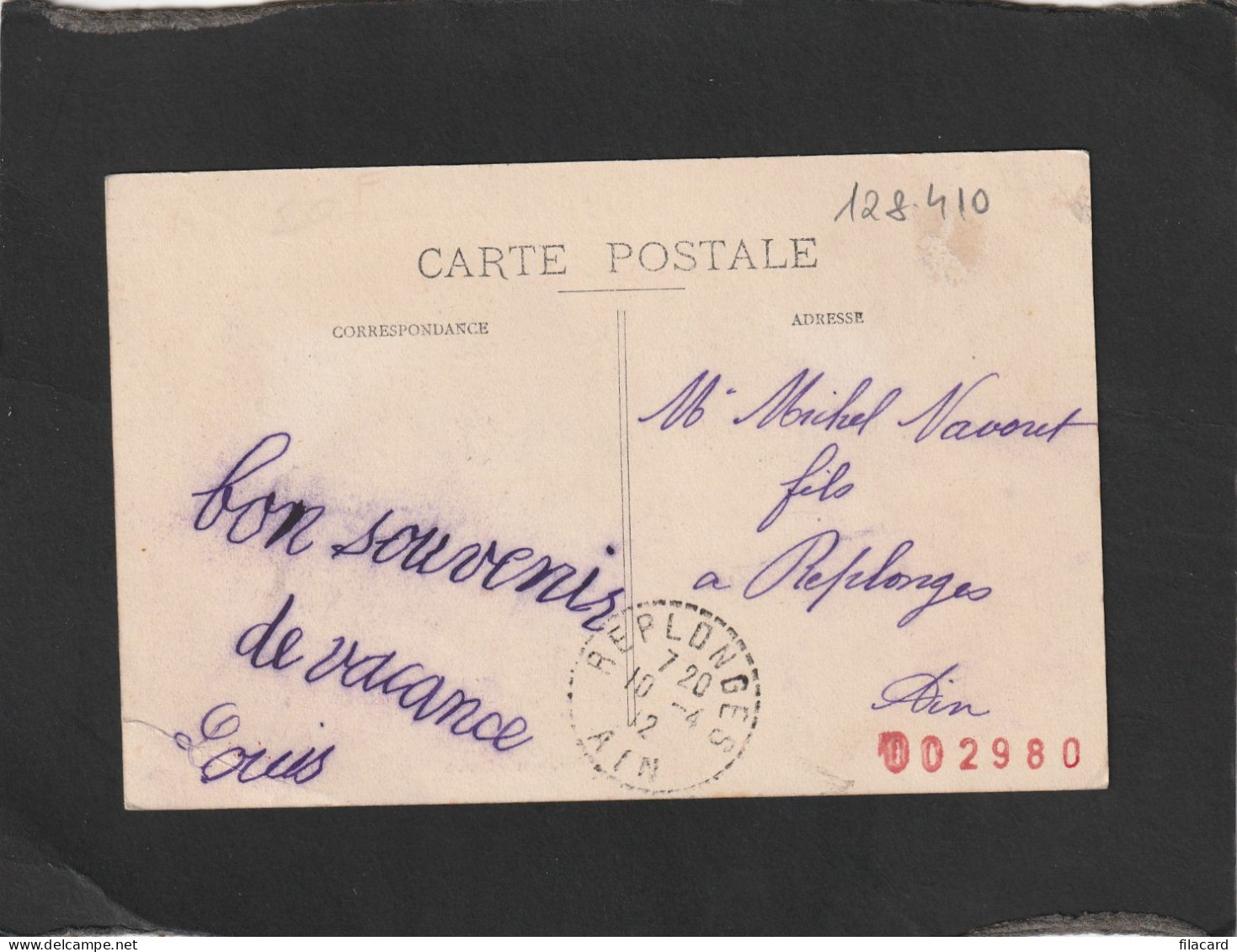 128410           Francia,    Chateau  Du  Clos  Du  Vougeot,   Entree  Principale,   VGSB   1912 - Nuits Saint Georges