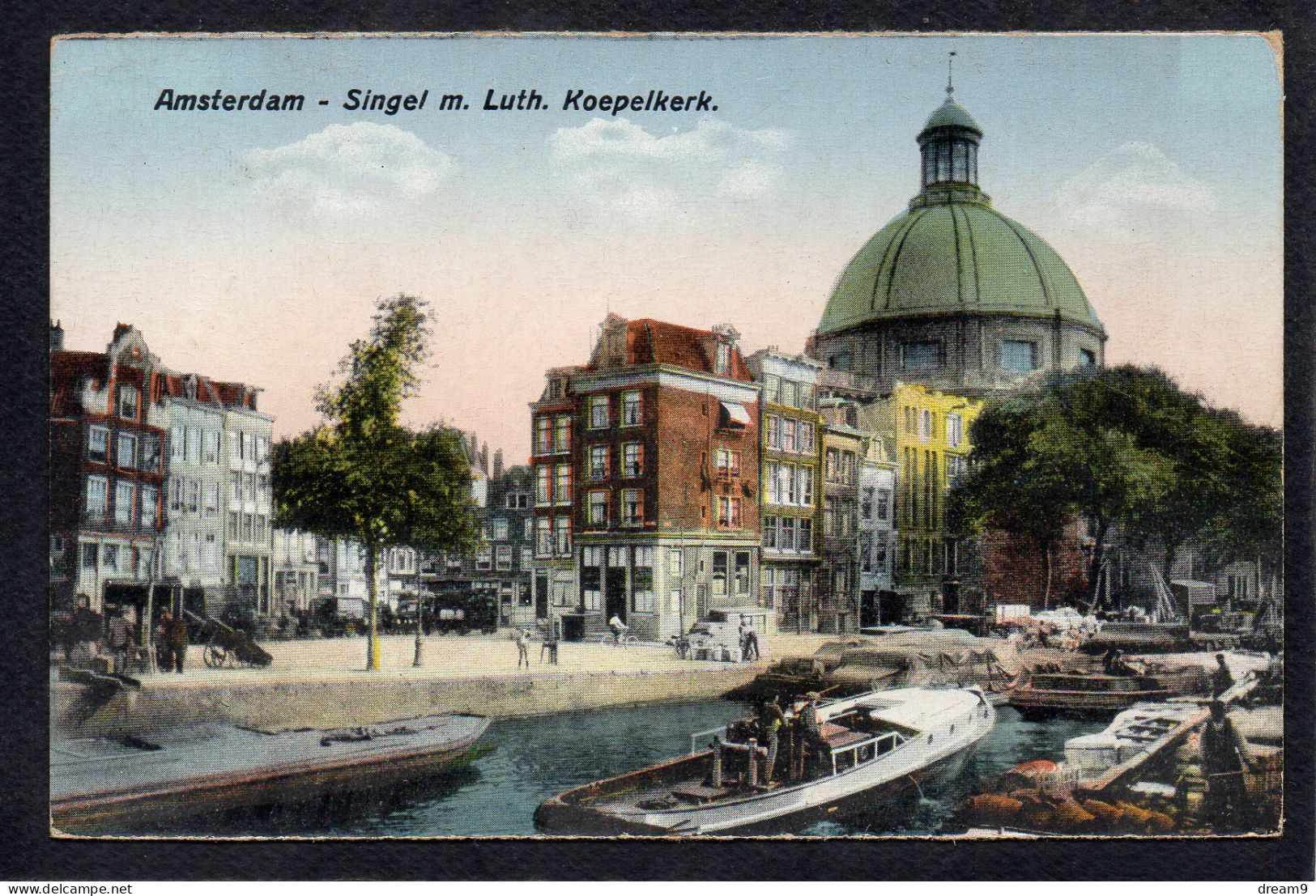 PAYS BAS - AMSTERDAM - Singel M. Luth. Koepelkerk - Amsterdam