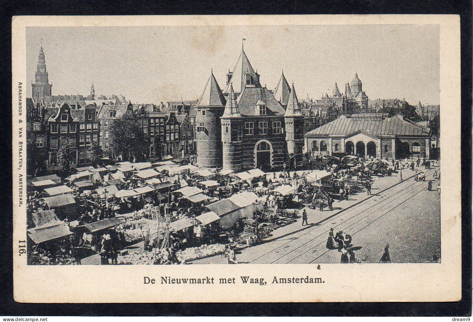 PAYS BAS - AMSTERDAM - De Nieuwmarkt Met Waag - Amsterdam