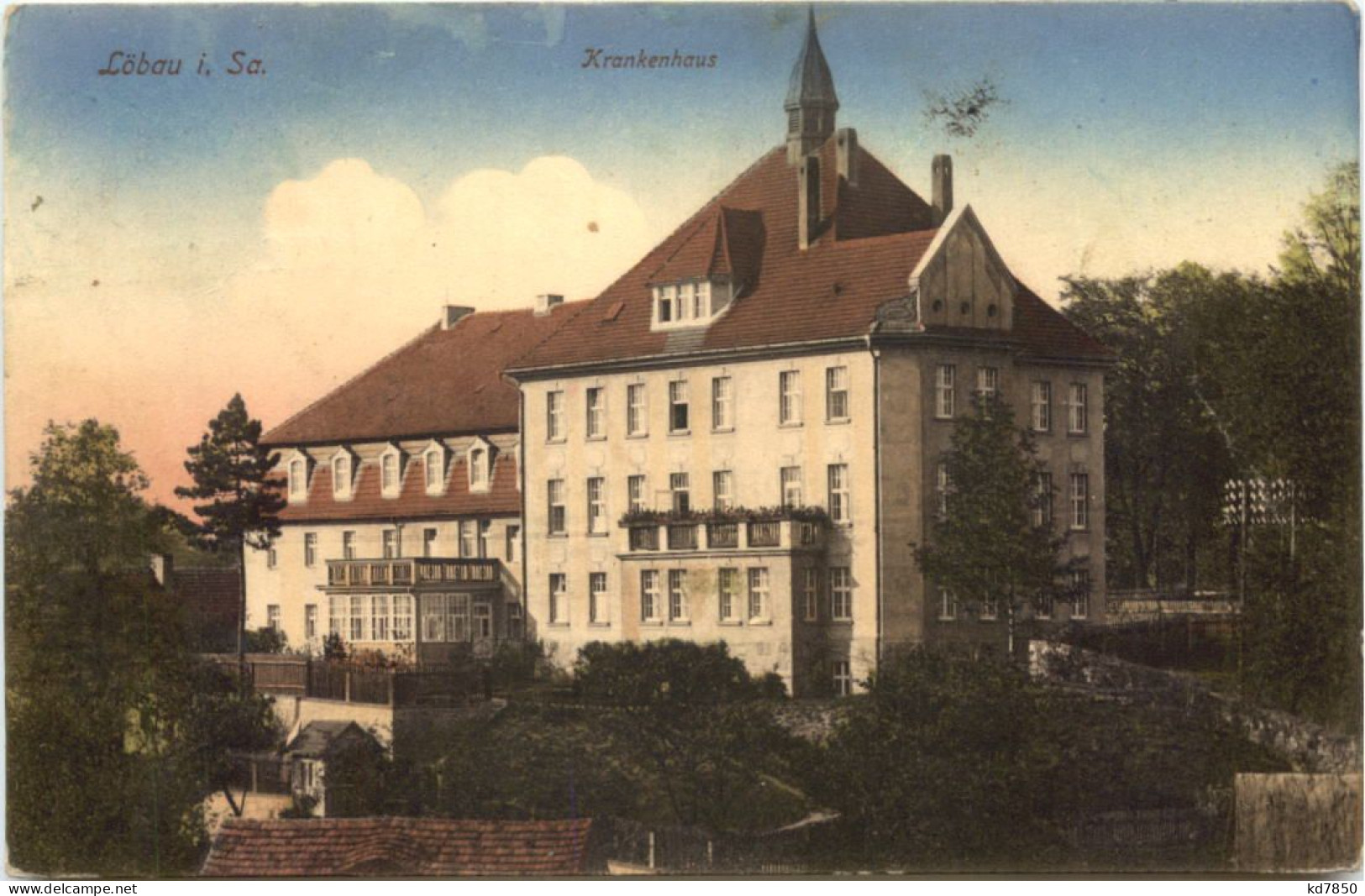 Löbau In Sachsen - Krankenhaus - Löbau