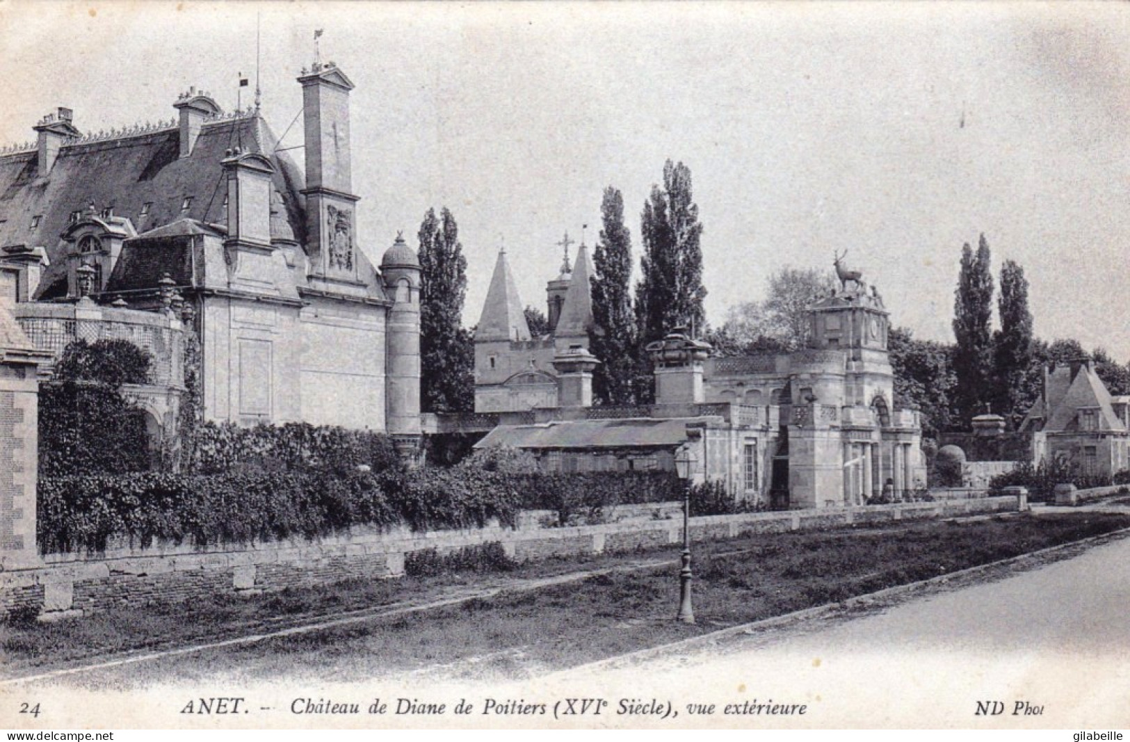 28 - Eure Et Loir -  ANET - Chateau De Diane De Poitiers - Vue Exterieure - Anet