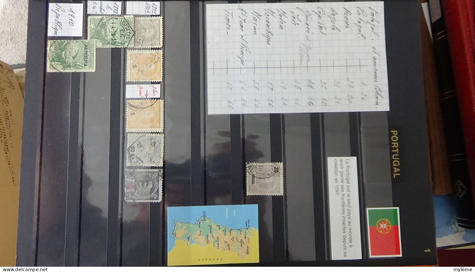 BF31 Ensemble De Timbres De Divers Pays + Merson N° 145 + 146 + 156 ** Cote 470 Euros - Collections (with Albums)