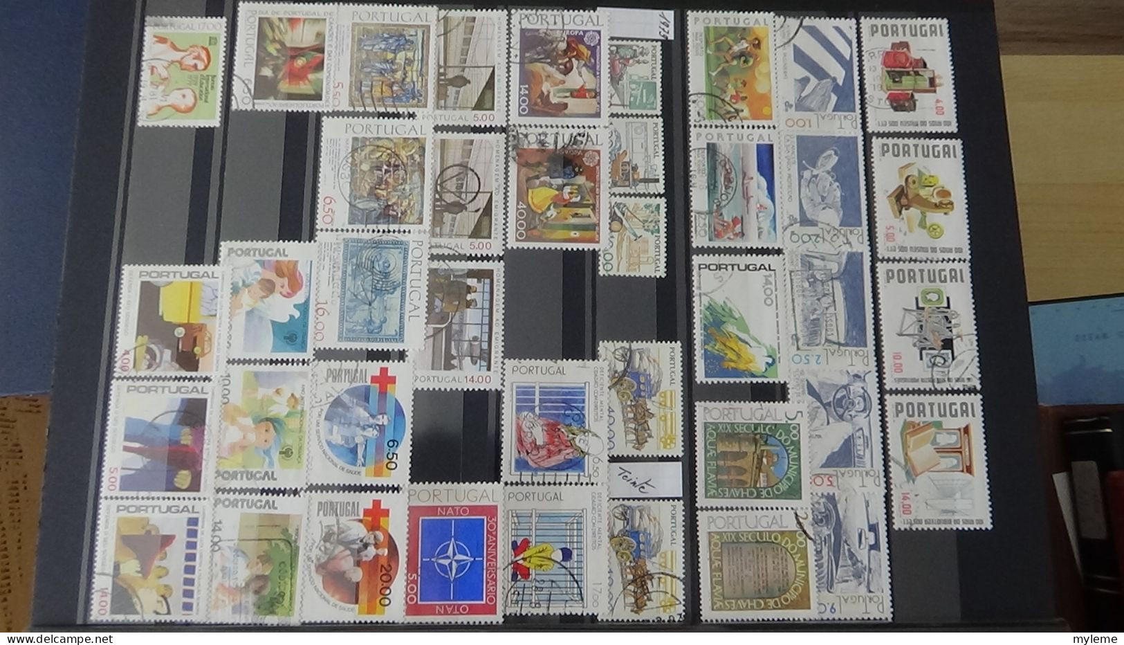 BF31 Ensemble de timbres de divers pays + Merson N° 145 + 146 + 156 ** Cote 470 euros