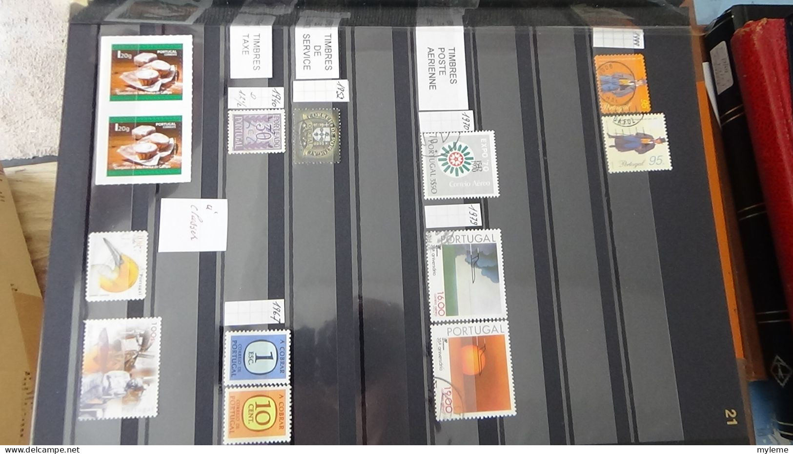 BF31 Ensemble de timbres de divers pays + Merson N° 145 + 146 + 156 ** Cote 470 euros