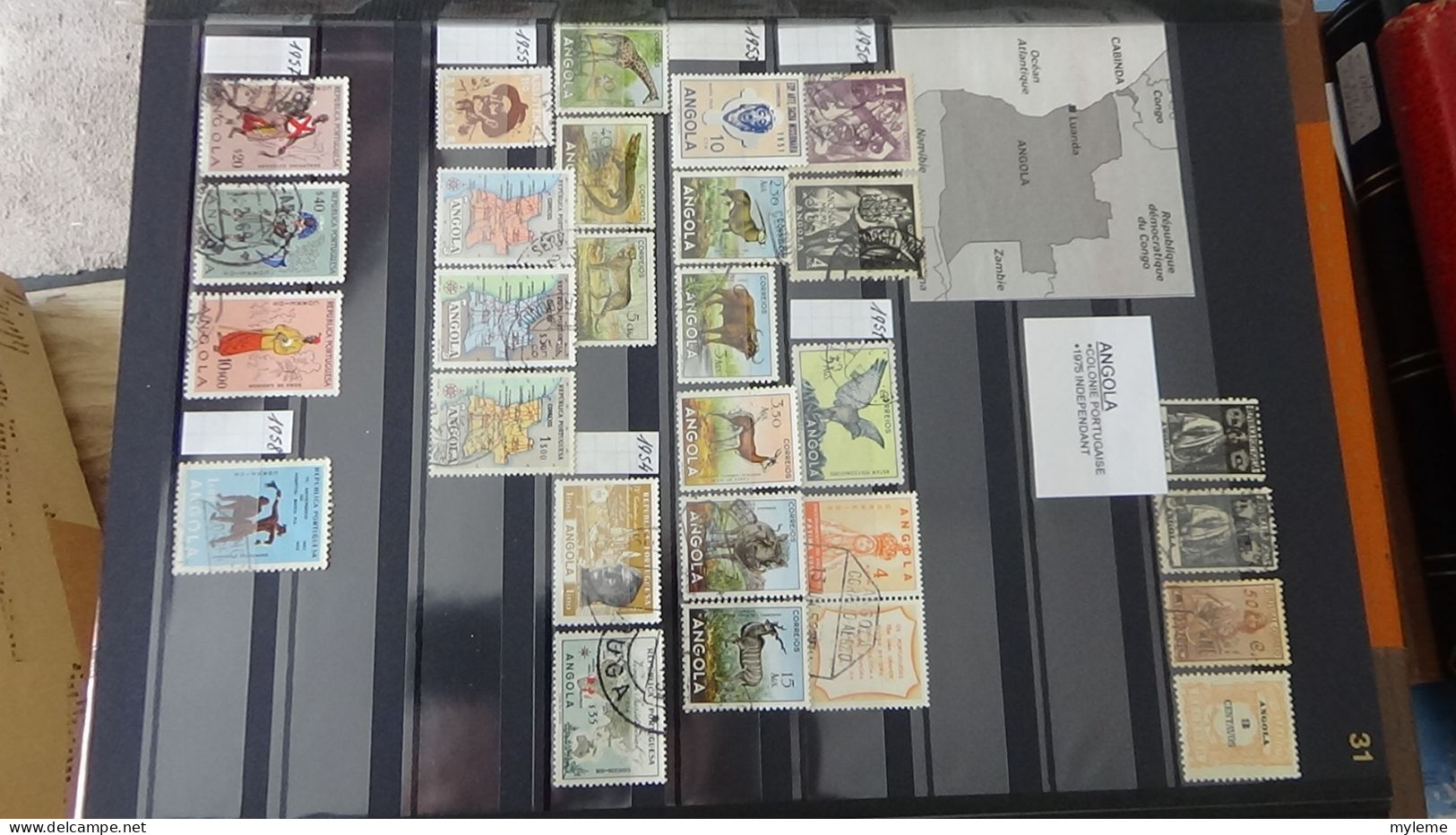 BF31 Ensemble de timbres de divers pays + Merson N° 145 + 146 + 156 ** Cote 470 euros