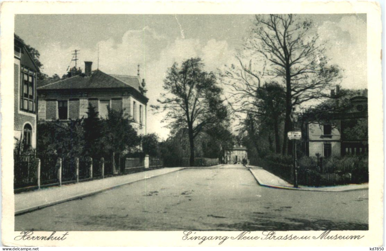 Herrnhut In Sachsen - Eingang Neue Strasse - Herrnhut