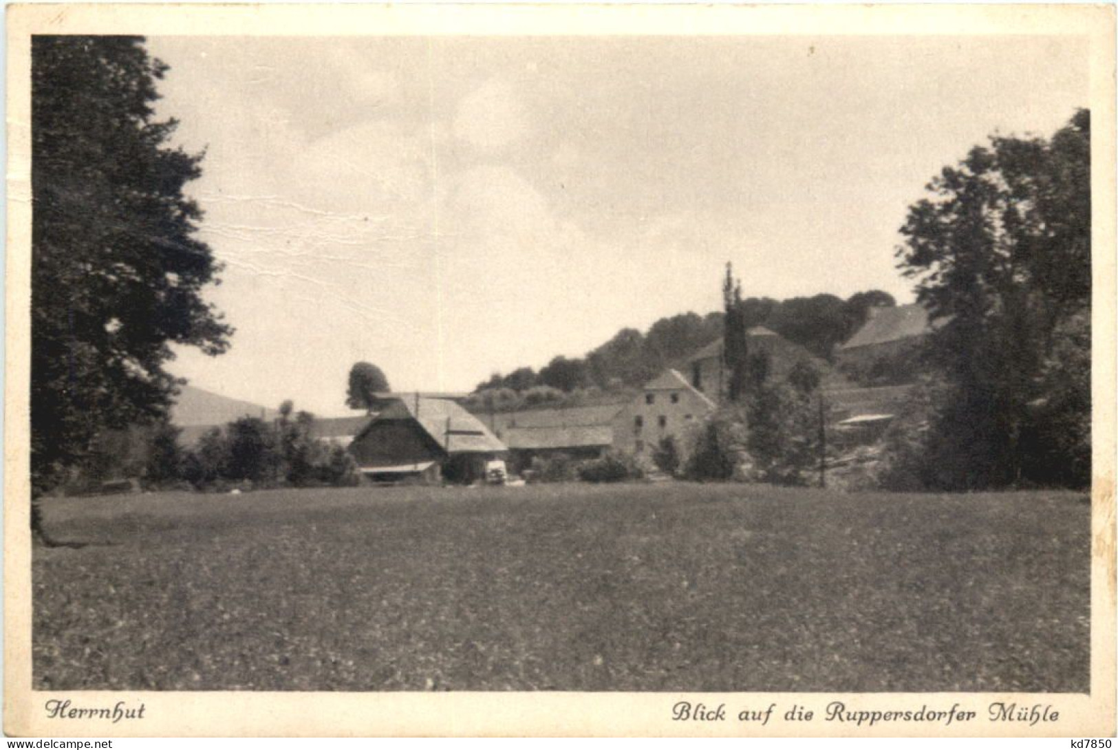 Herrnhut In Sachsen - Blick Auf Die Ruppersdorfer Mühle - Herrnhut