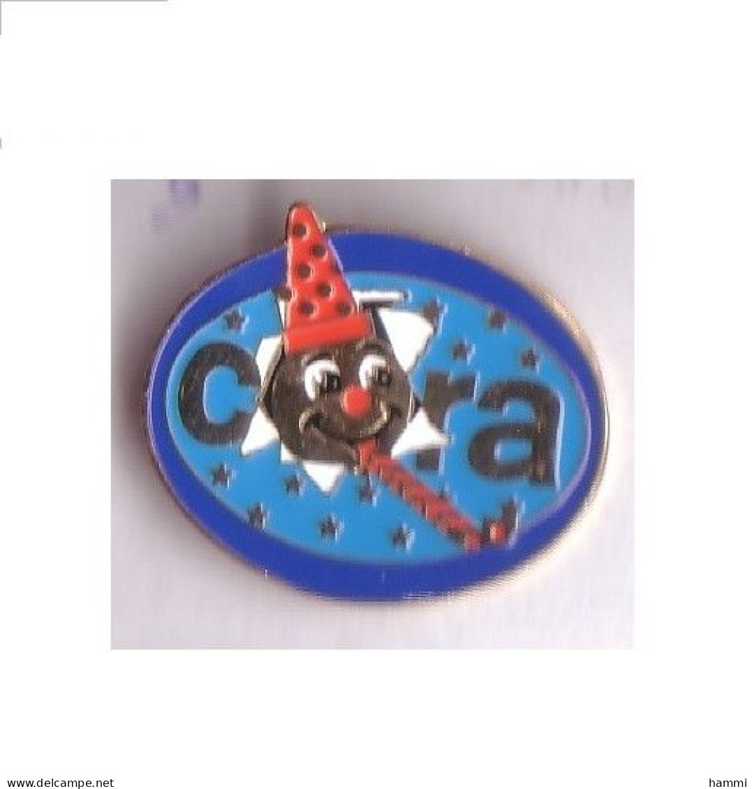 D57 Pin's Fête Foraine Cirque Cheval Clown Magasin CORA Achat Immédiat - Personnes Célèbres