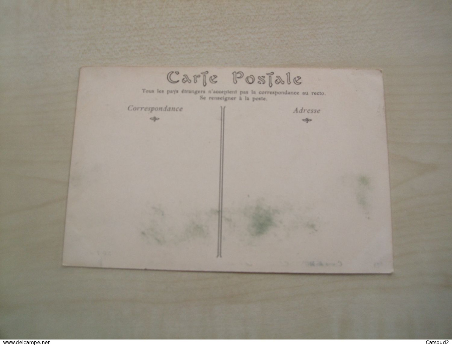 Carte Postale Ancienne MONTE-CARLO Façade Du Casino - Monte-Carlo