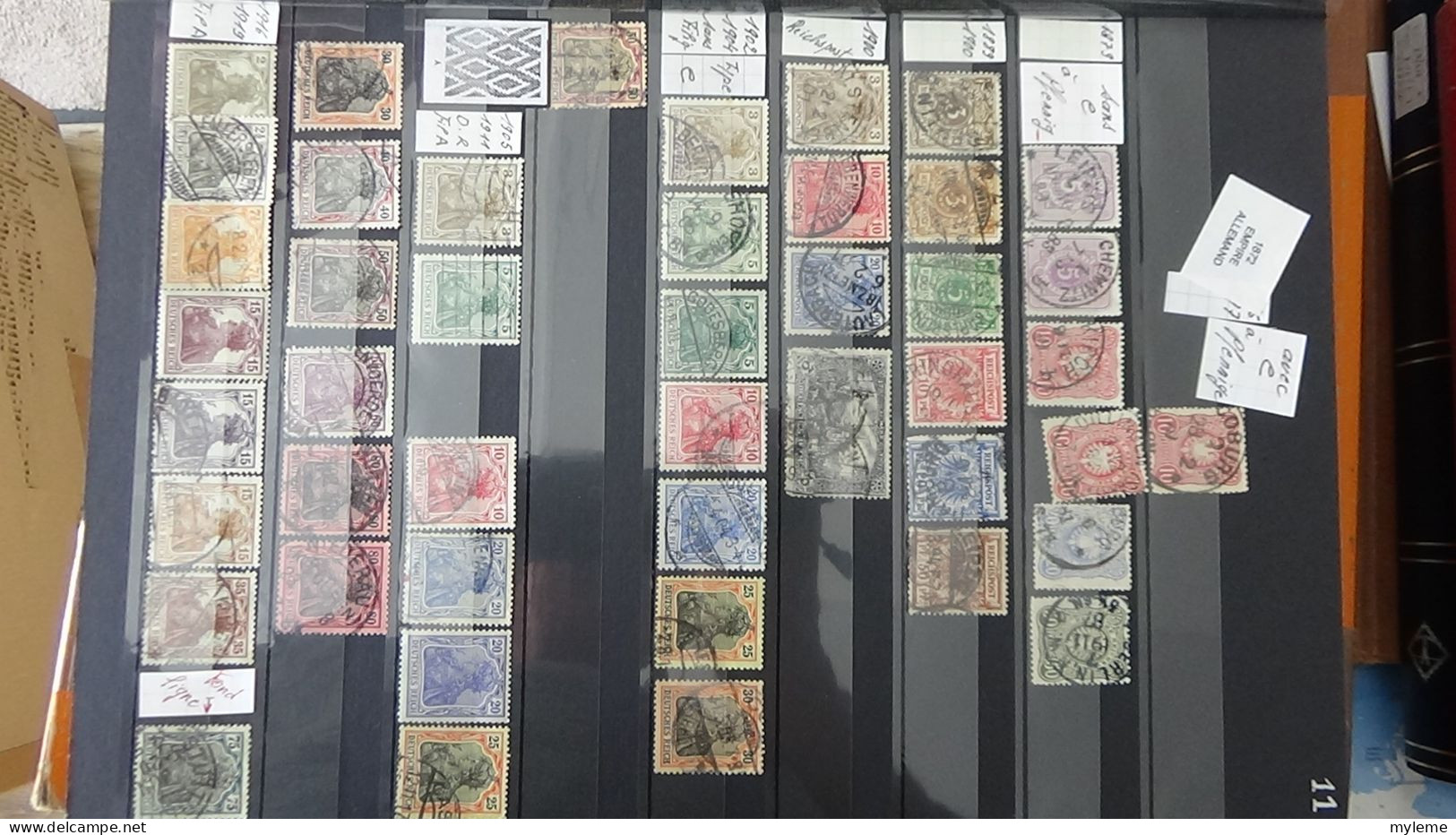 BF31 Ensemble de timbres de divers pays + Orphelin N° 152 ** (2 pites de rouille au dos)  Cote 550 euros