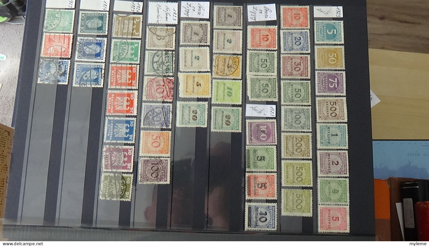 BF31 Ensemble de timbres de divers pays + Orphelin N° 152 ** (2 pites de rouille au dos)  Cote 550 euros