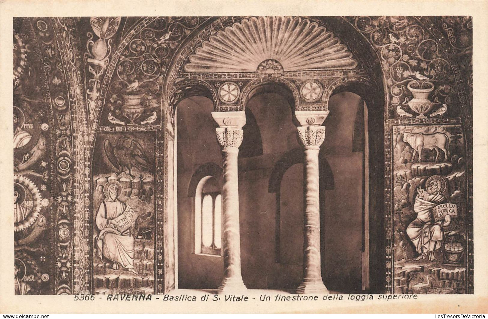 ITALIE - Ravenna - Basilica Di S Vitale - Un Finestrone Della Logia Superiore - Carte Postale Ancienne - Ravenna