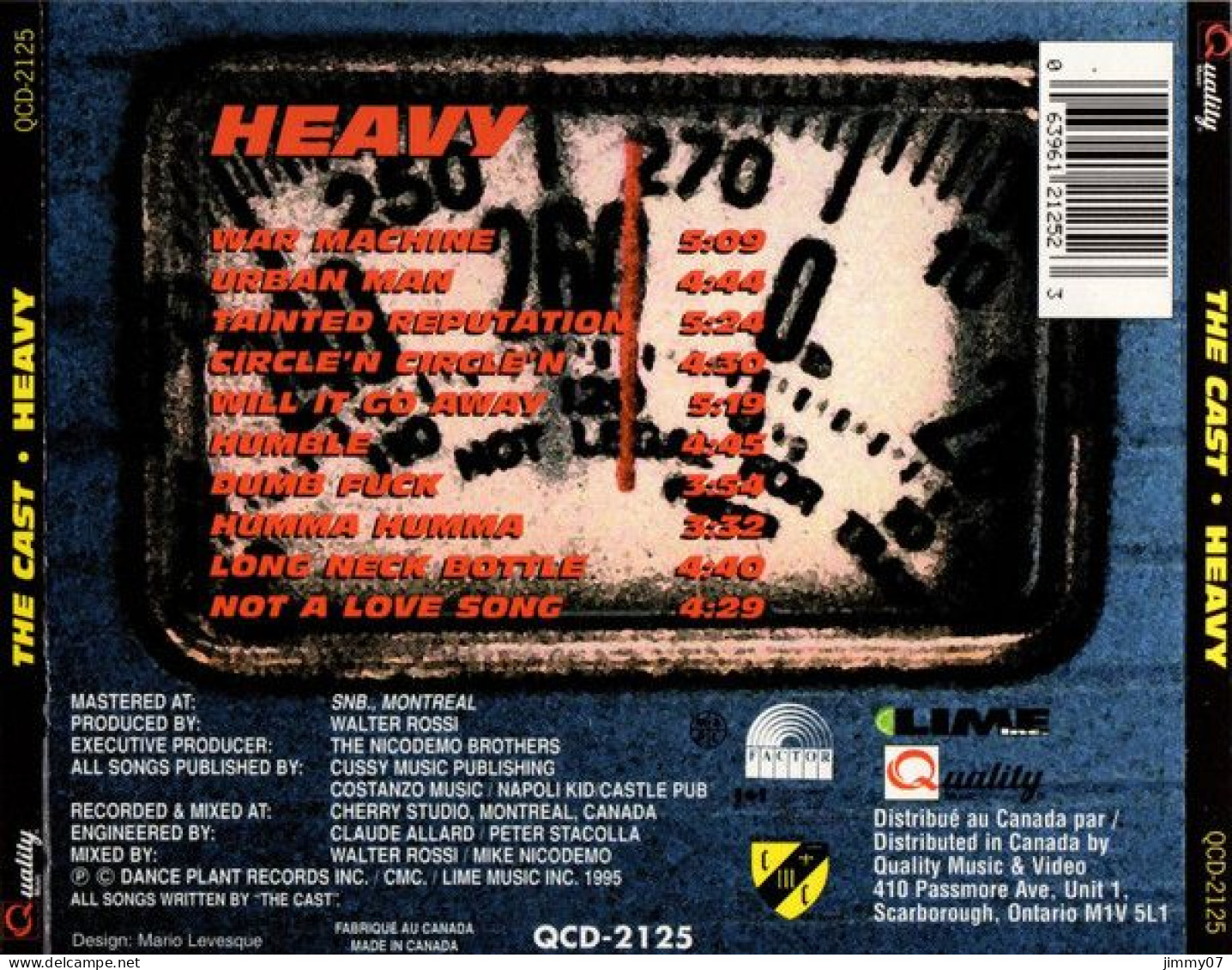 The Cast  - Heavy (CD, Album) - Rock