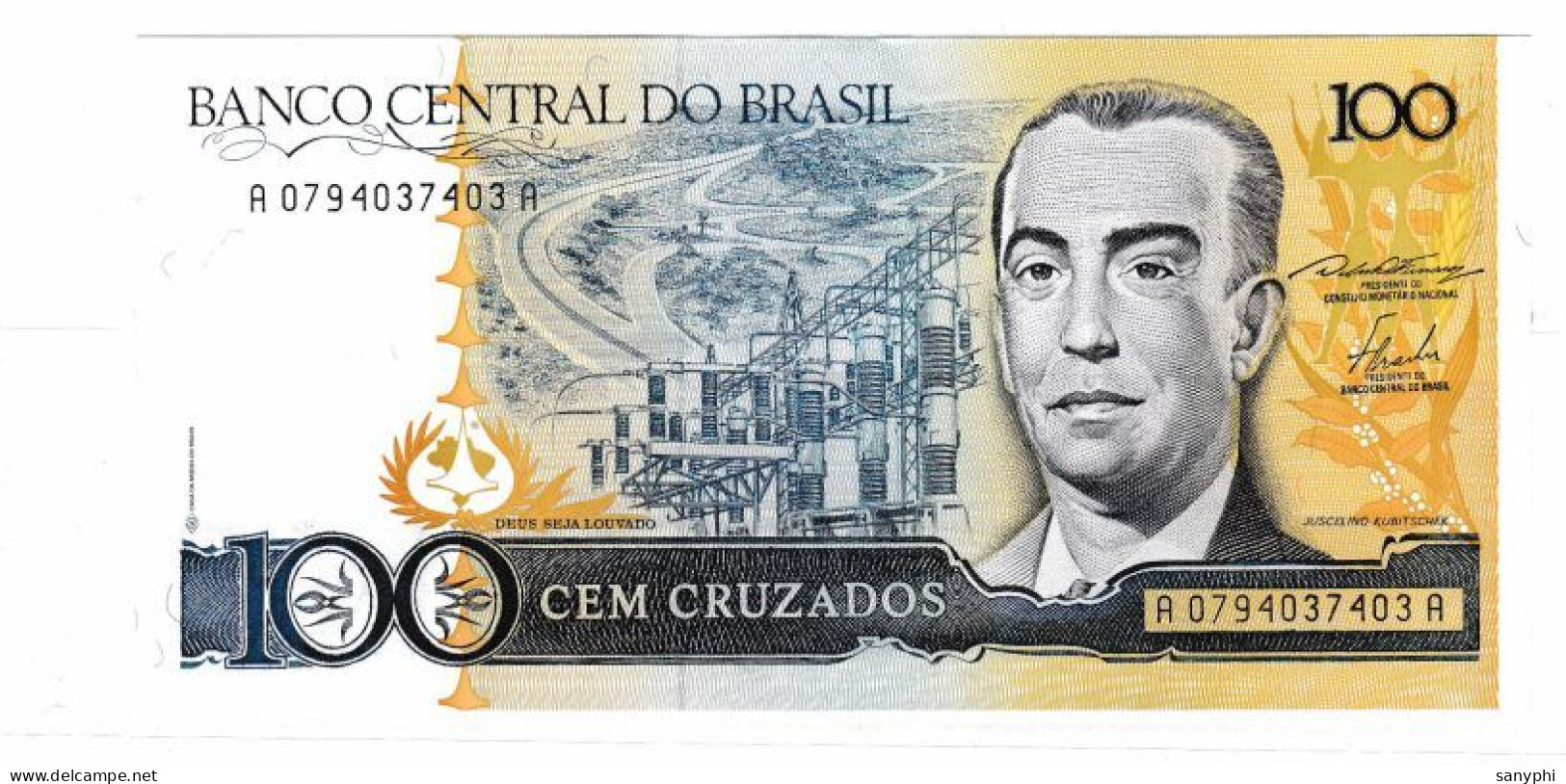 Banco Central Do Brasil 100 Dallors  - Brazilië