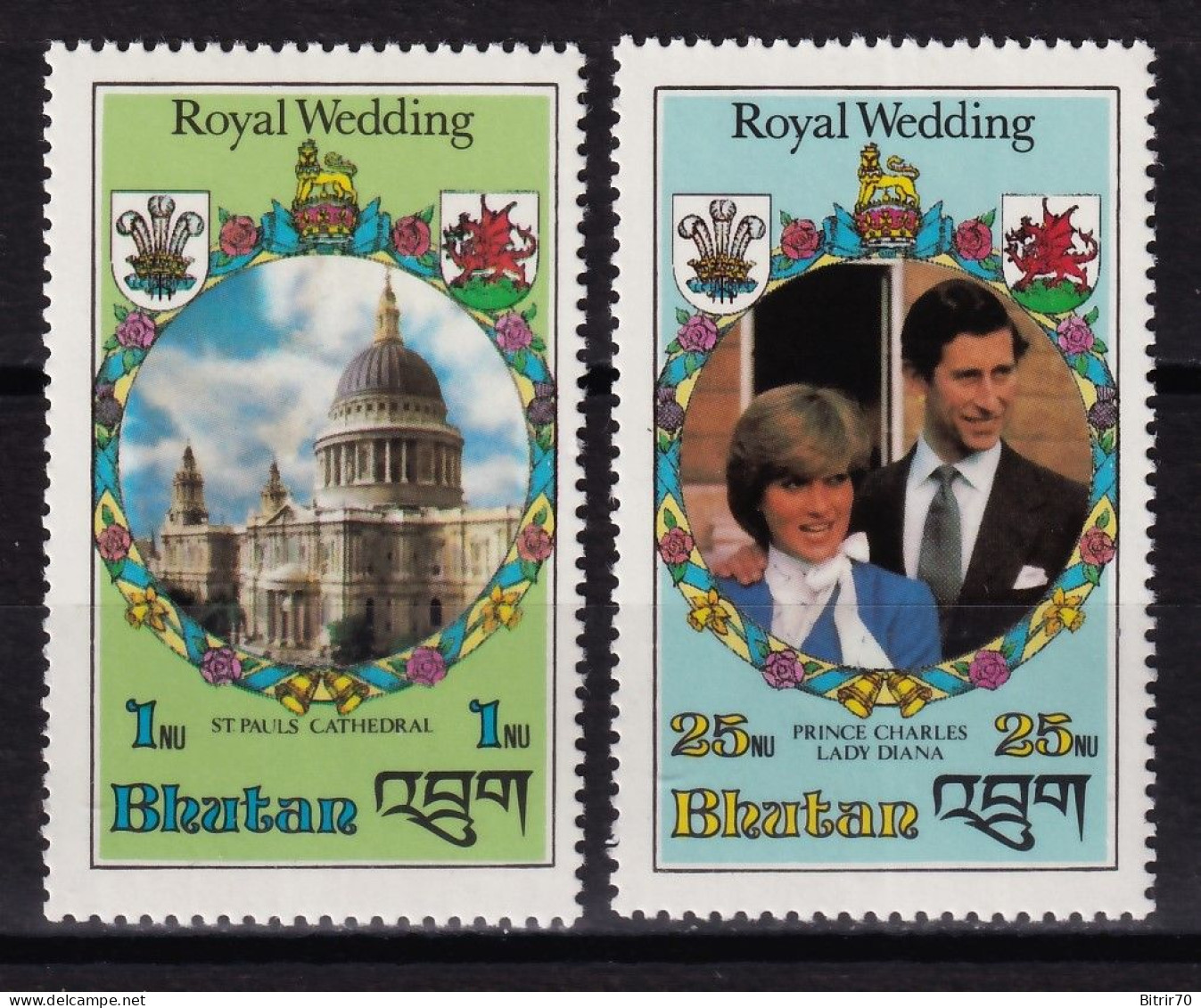 Bhutan, 1981 Y&T. 550 / 551, MNH. - Bhoutan