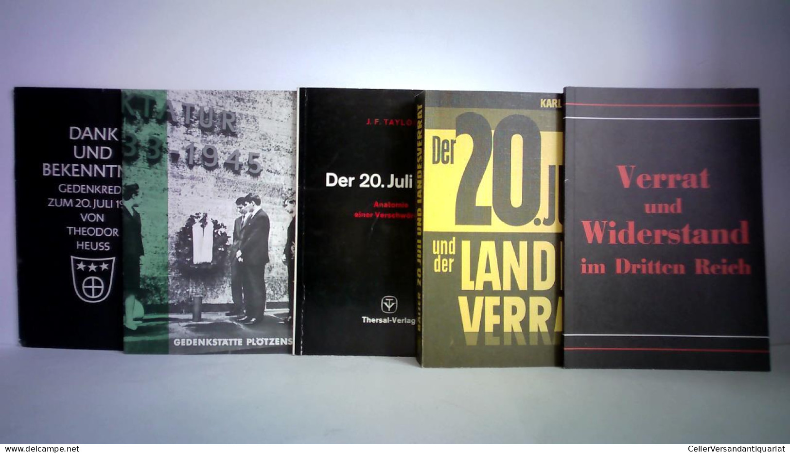 5 Bände Von (Widerstand Im Dritten Reich) - Unclassified