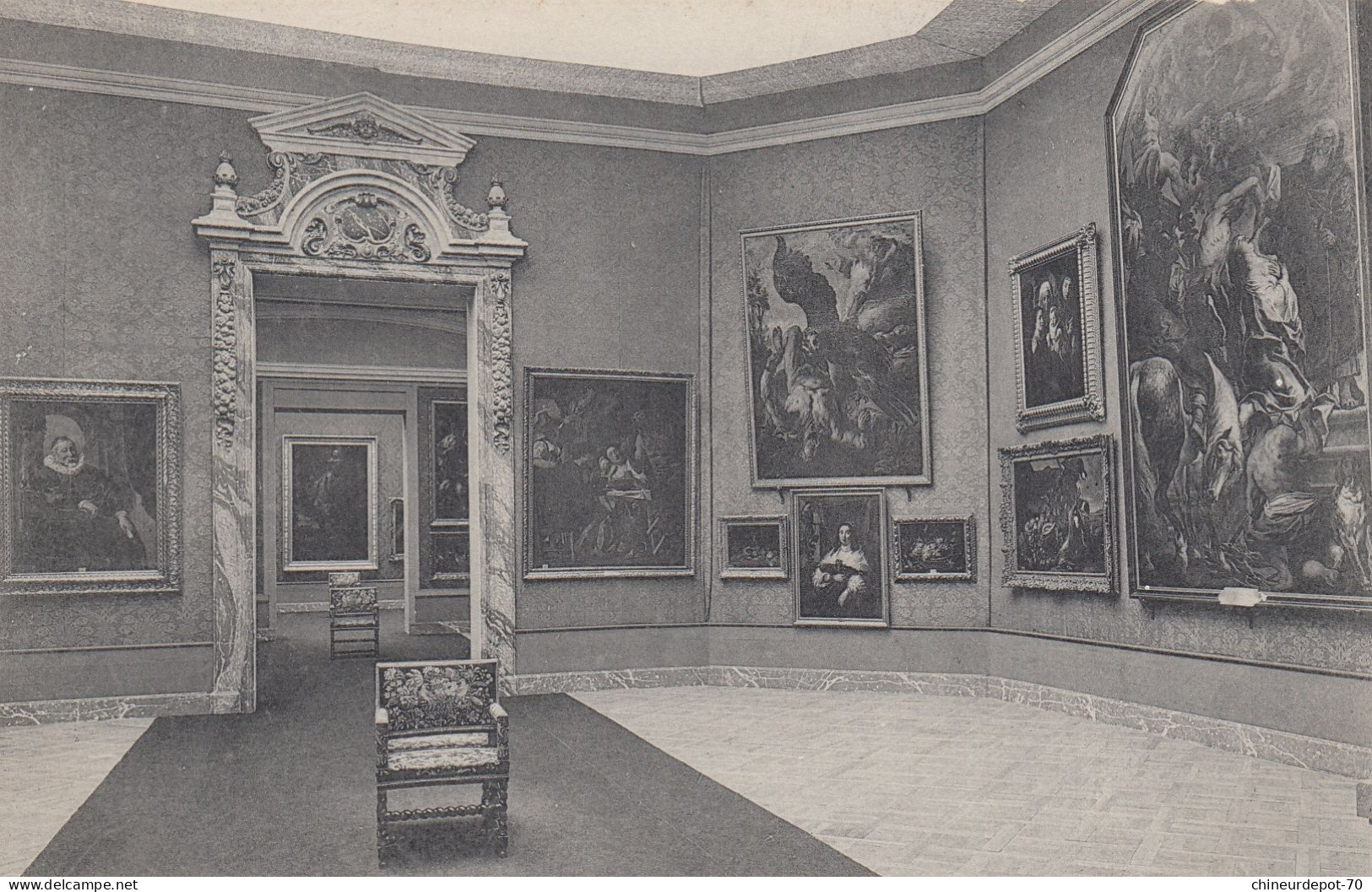 EXPOSITION D ART ANCIEN PALAIS DU CINQUANTENAIRE BRUXELLES 1910 - Expositions Universelles